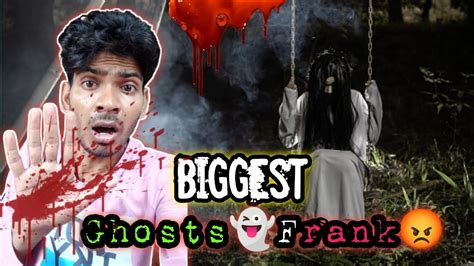 Biggest Ghost Frank 😡 Scary Ghost Prank At Night 2022 Funny Prank