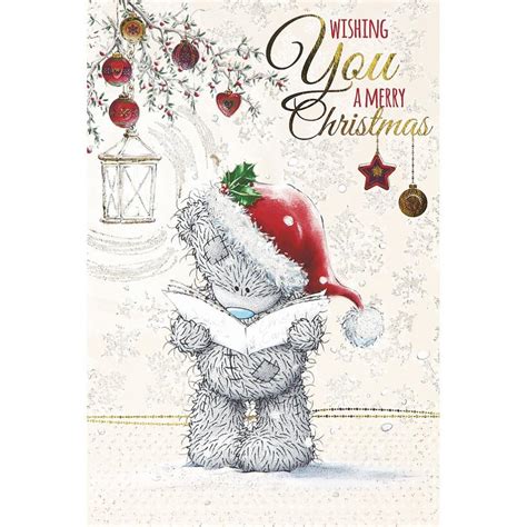 Tatty Teddy Reading Carols Me To You Bear Christmas Card X01mu024