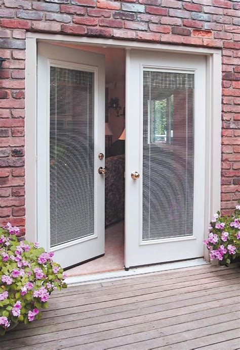 French Patio Doors With Built In Blinds 7 Dream Home Best Picture For French Doors To Backya