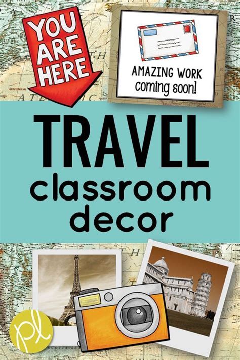 Ready To Go On An Adventure With This Travel Classroom Decor Bundle This Pack Is Huge And