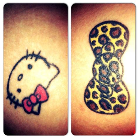 Hello Kitty And Hello Kitty Bow Tattoo Hello Kitty Tattoos Hello