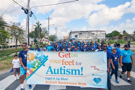 Light It Up Blue Autism Awareness Walk 2019 Republic Bank