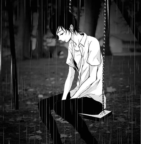 Alone Cry Images Anime Sad Boy Pain Yunar Tria
