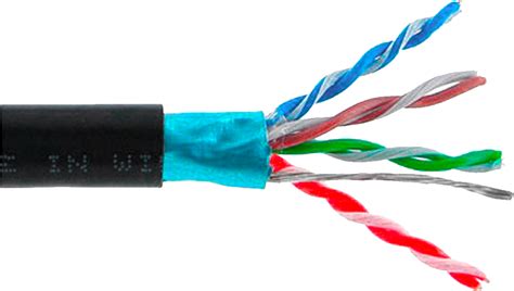 Each pair of copper wires in the cat5e has insulation with a specific color for easier identification. Belden 1300A CAT5e WI-FI Shielded Category 5 Cable - 1000 Foot