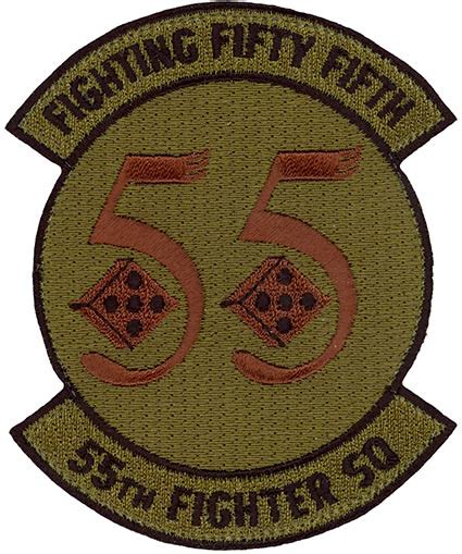 55th Fighter Squadron Ocp Flightline Insignia