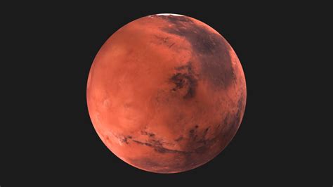 Astronaut Planet Mars 3d Model Animated Pixelboom