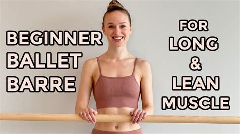 Beginner Ballet Barre And Stretch Youtube