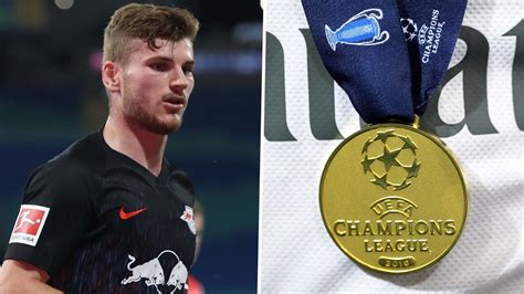 will timo werner get a medal if rb leipzig win the 2019 20 champions league