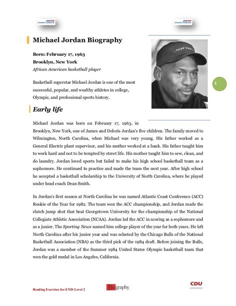 Michael Jordan Biography