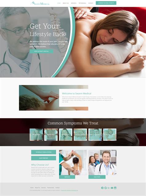 The 10 Best Chiropractic Website Template Designs For 2017 Marketing 360® Blog