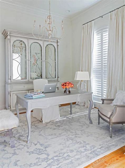 Twenty Amazingly Chic Home Offices To Inspire Shabby Chic Office