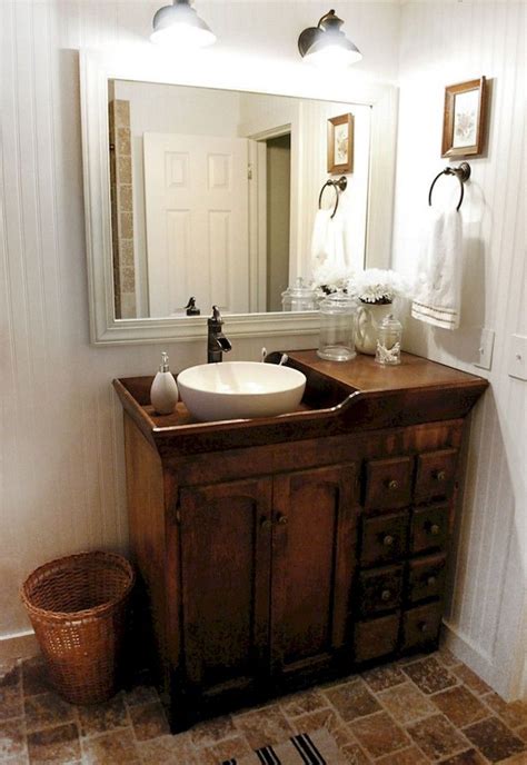 Look at these beautiful options and choose your favorite. 81+ Awesome Modern Farmhouse Bathroom Decor Ideas Cabinets ...