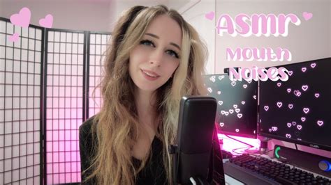 Asmr ️ Mouth Noises With Hand Movements Tongue And Kiss Asmr Sounds