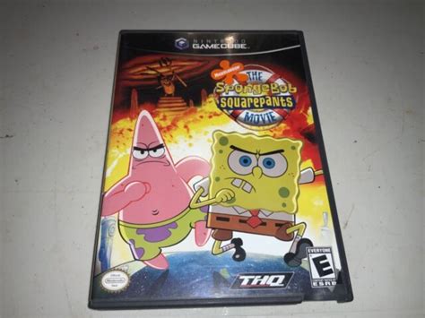 Spongebob Squarepants Movie Nintendo Gamecube 2004 For Sale Online