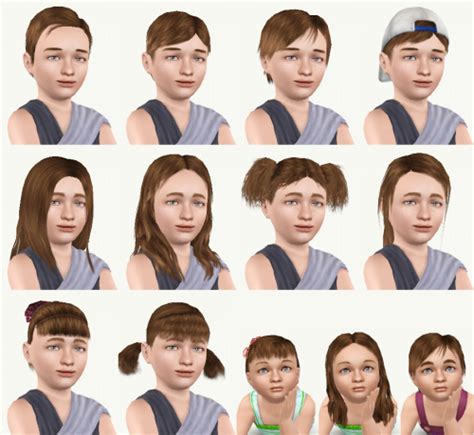 Oneeuromutt Sims 3 Hair Sims