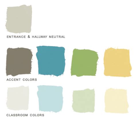 Make sure the colors used on the board complement. client sneak peak- coloring a preschool. - Color Zen