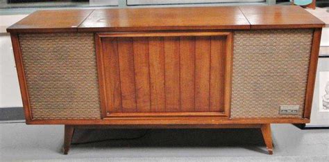 1960s Zenith Console Stereo With Walnut Case Modified