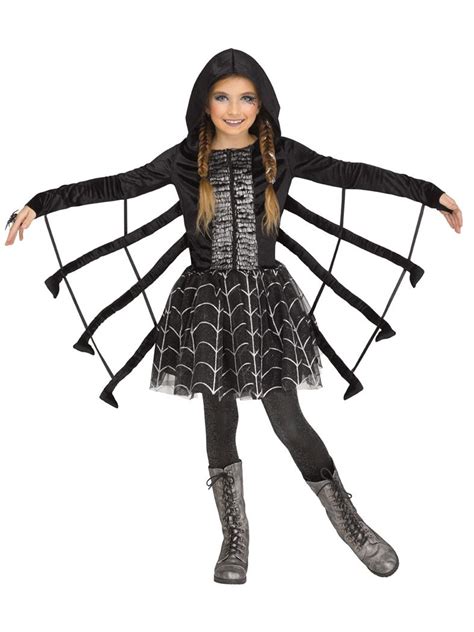 Sparkling Spider Girls Costume Spider Girl Costume