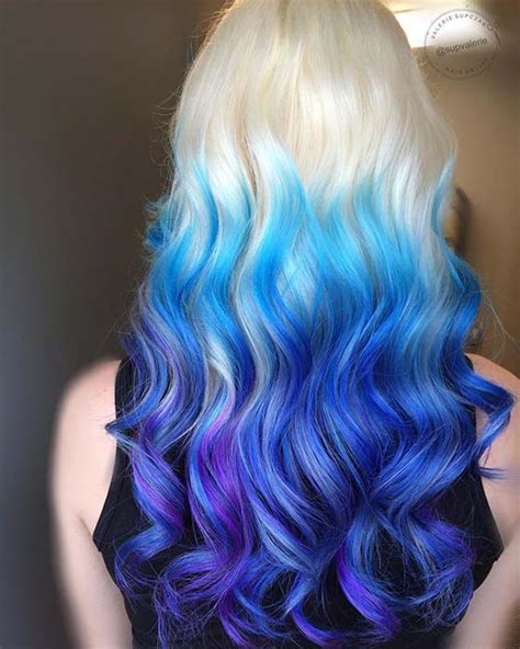 24 Blonde And Blue Hairstyles Hairstyle Catalog