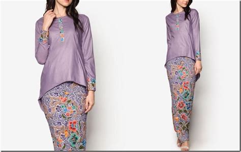 54 model kebaya modern 2020 inspirasi wanita terbaru » model baju terbaru. Fashionista NOW: A Must-Have Batik Inspired Kurung With ...