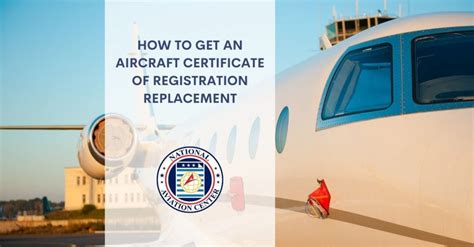 How To Get An Aircraft Certificate Of Registration Replacement