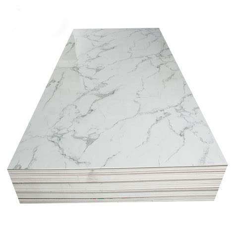 China High Gloss Faux Stone Pvc Marble Wall Panels For Interior Wall