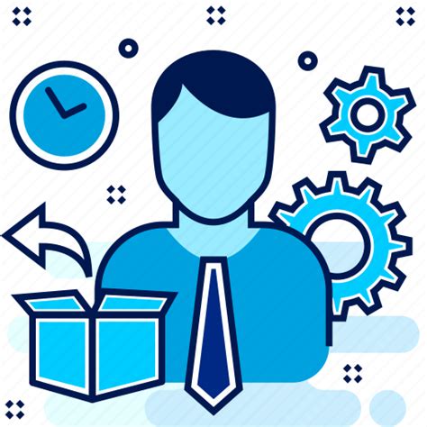 Administrator Executive Manager Product Time Icon Download On