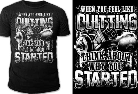 No Quitting T Shirt Design For Sale Buy T Shirt Designs