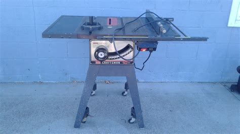 Lot Detail Sears Craftsman 10 Table Saw