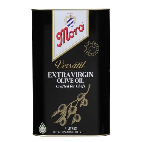 OIL OLIVE EXTRA VIRGIN 4LT (3) #OO147 MORO VERSATIL 4LT (3) #OO147 MORO
