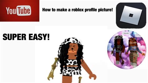 How To Make A Roblox Profile Picture FREE YouTube