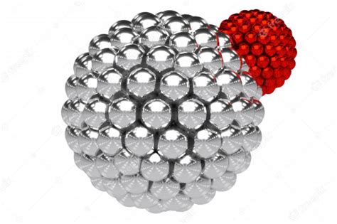 Abstract 3d Rendering Of Low Poly Metal Sphere Premium Photo