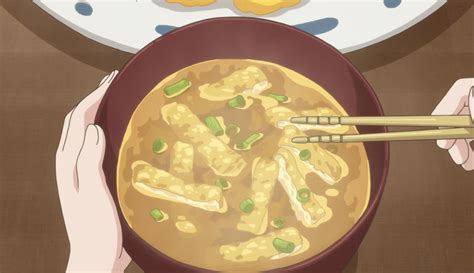 Food In Anime Real Food Recipes Yummy Food Izakaya Miso Soup