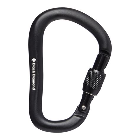 Black Diamond Rocklock Screwgate Carabiner Push Climbing