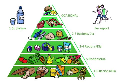 Imagen Pirámide De Alimentación Sana Recurso Educativo 40784 Tiching