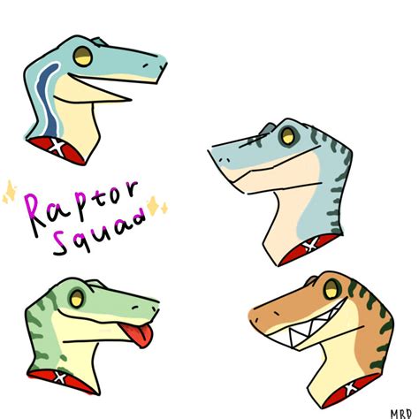 Raptor Squad From Jurassic World By Mordochka On Deviantart