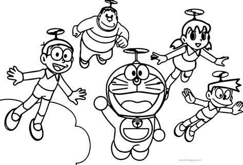 Dan sekaligus untuk menambahkan daya kreatifitas anak. Do Choi Cho Be Hitomi Vn Doraemon Coloring Page ...