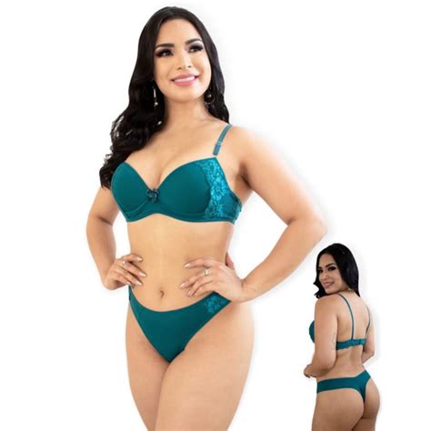 Kit 5 Conjuntos De Calcinha E Sutiã Sofisticado Atacado Revenda Barato Valor De Fabrica Lingerie