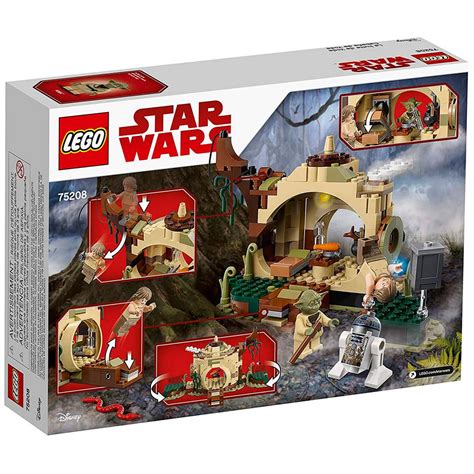 Lego Star Wars A Cabana De Yoda 75208 229 Peças