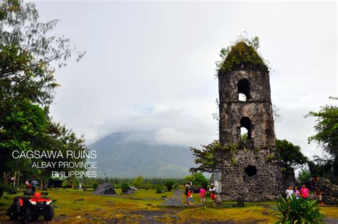 Cagsawa Ruins And Mayon Volcano By Isisruriko On Deviantart