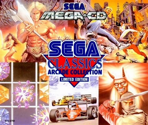 Sega Classics Arcade Collection Boxarts For Sega Mega CD The Video Games Museum