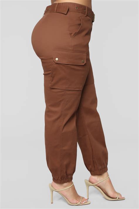 Cargo Chic Pants Brown