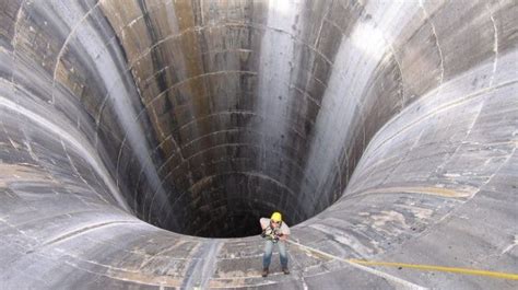 Gibson Dam Glory Hole Conduit Spillway Civildigital