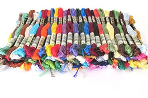Dmc Embroidery Floss Assortment 100 Colors Genuine Made In France