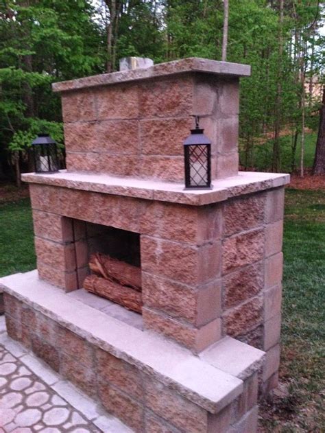 55 Graceful Outdoor Fireplaces Ideas For Backyard With Images Diy Outdoor Fireplace Diy