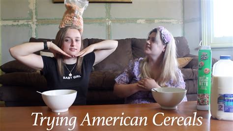 Trying American Cereals Feat Step2mybeat39 Youtube