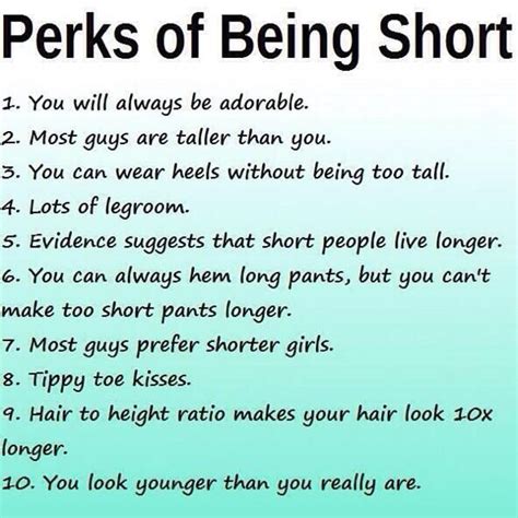 Perks Of Being Short Short Girl Quotes Short People Problems Short People Quotes