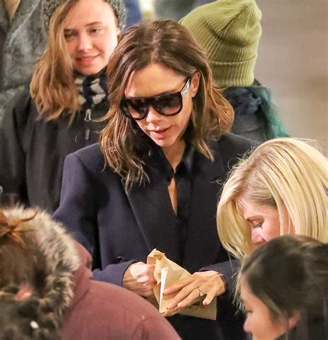 Exclusive Victoria Beckham Seen Doing Some Last Minute Shopping At Whole Foods Before The East