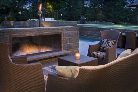 Outdoor Fireplace Clarkston Mi Photo Gallery Landscaping Network