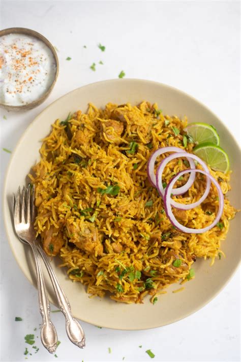Easy Instant Pot Chicken Biryani Piping Pot Curry